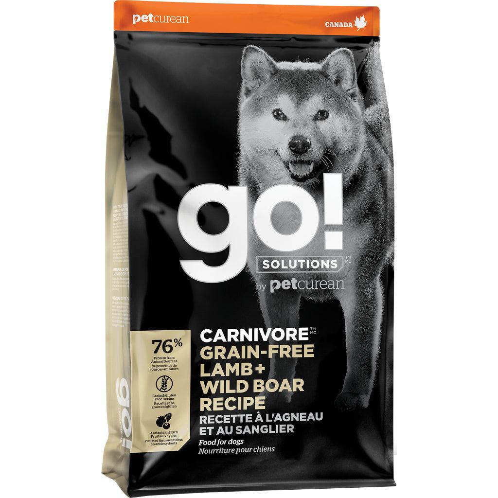 Go! Carnivore Grain Free Lamb & Wild Boar Dog Food