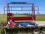 Solar Powered Stock Waterer - 250 Head Capacity | Portable 275 Gal | Clearfab