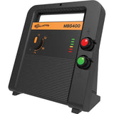 Gallagher MBS400 Multi-Power Fence Energizer – G390404 (110V, Battery & Solar, 4 Joules)