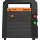 Gallagher MBS400 Multi-Power Fence Energizer – G390404 (110V, Battery & Solar, 4 Joules)