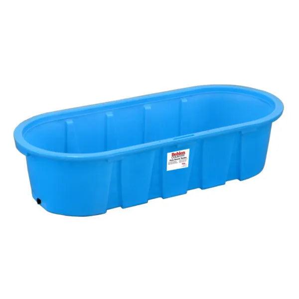 Stock Tank | Poly | Round End | 2' Deep | Blue | 300 Gallon