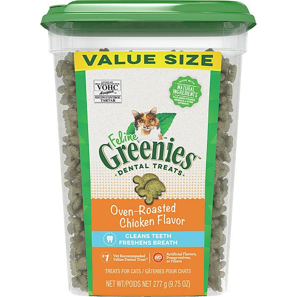 Greenies Dental Treat Catnip 9.75Oz