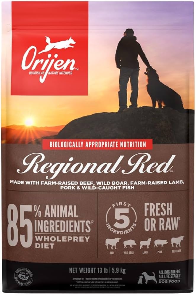 Orijen Regional Red Dog Food 11.4kg Ac18412