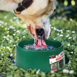 Heated Pet Bowl | 1.5 Gallon/ 5.6 Litres | Plastic | Farm Innovators P-60 Green