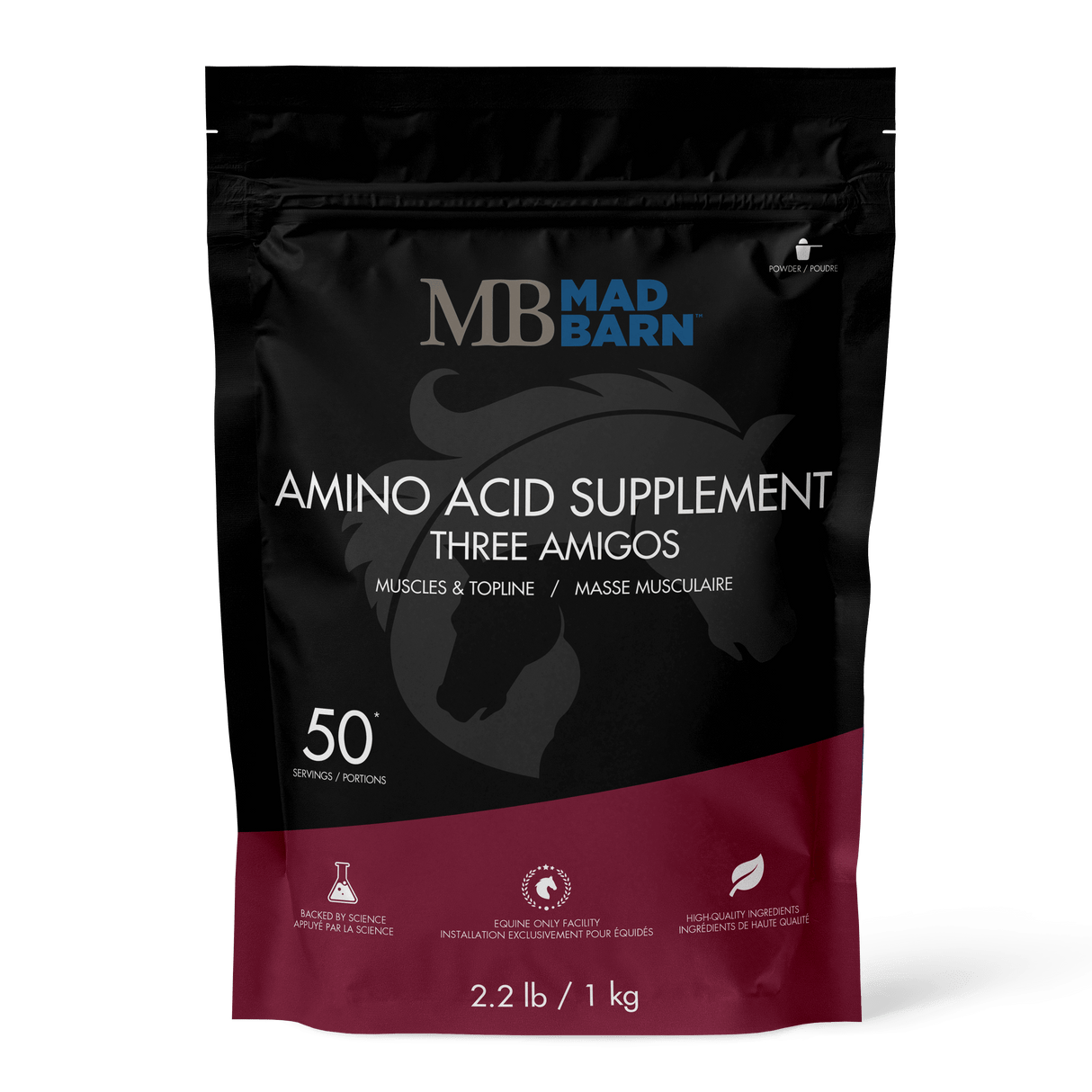 Mad Barn Three Amigos Essential Amino Acid Supplement 1kg