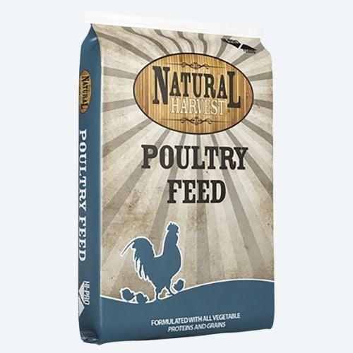 Natural Harvest Poultry Feeds - 26% Poultry/Gamebird Starter Feed 20kg