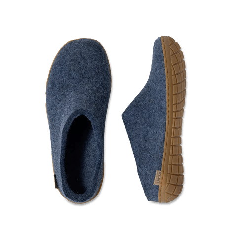 Glerups Slipper | Natural Rubber Sole