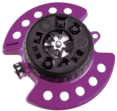 Dramm ColorStorm Turret Sprinkler | 9 Patterns | Heavy-Duty Base | 15020
