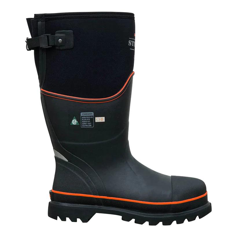 Dryshod | CSA MAX Gusset High | Unisex | Black/Orange