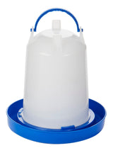 Little Giant Double Tuf Plastic Poultry Feeder 1.5Qt