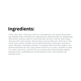 Full ingredients list of Orijen Grain Free 1.8kg Kitten Food