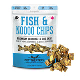Granville Island Fish & Nooo Chips Cod Skin Treats for Dogs & Cats | 150g