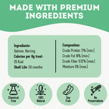 Granville Island Fishes Do Come True Salmon & Herring Treats for Dogs & Cats | 80g