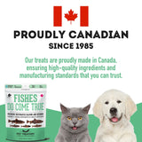 Granville Island Fishes Do Come True Salmon & Herring Treats for Dogs & Cats | 80g