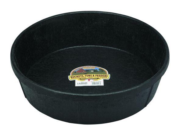 Little Giant HP3 Rubber Feed Pan 3Gallon