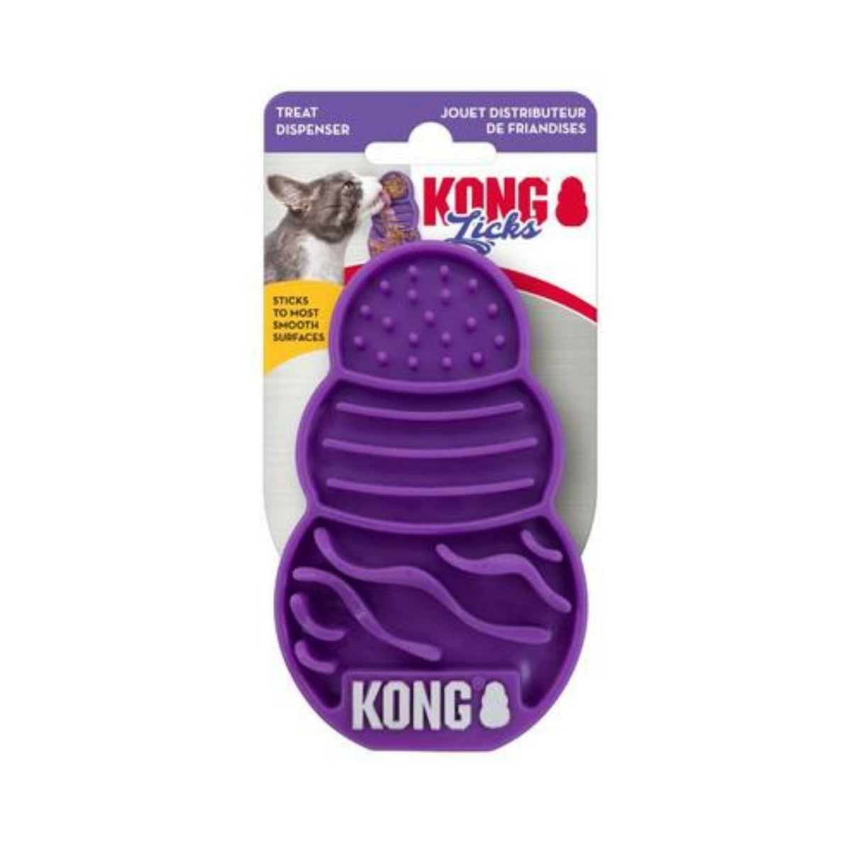 KONG Licks Kitty Lick Mat for Cats | Small