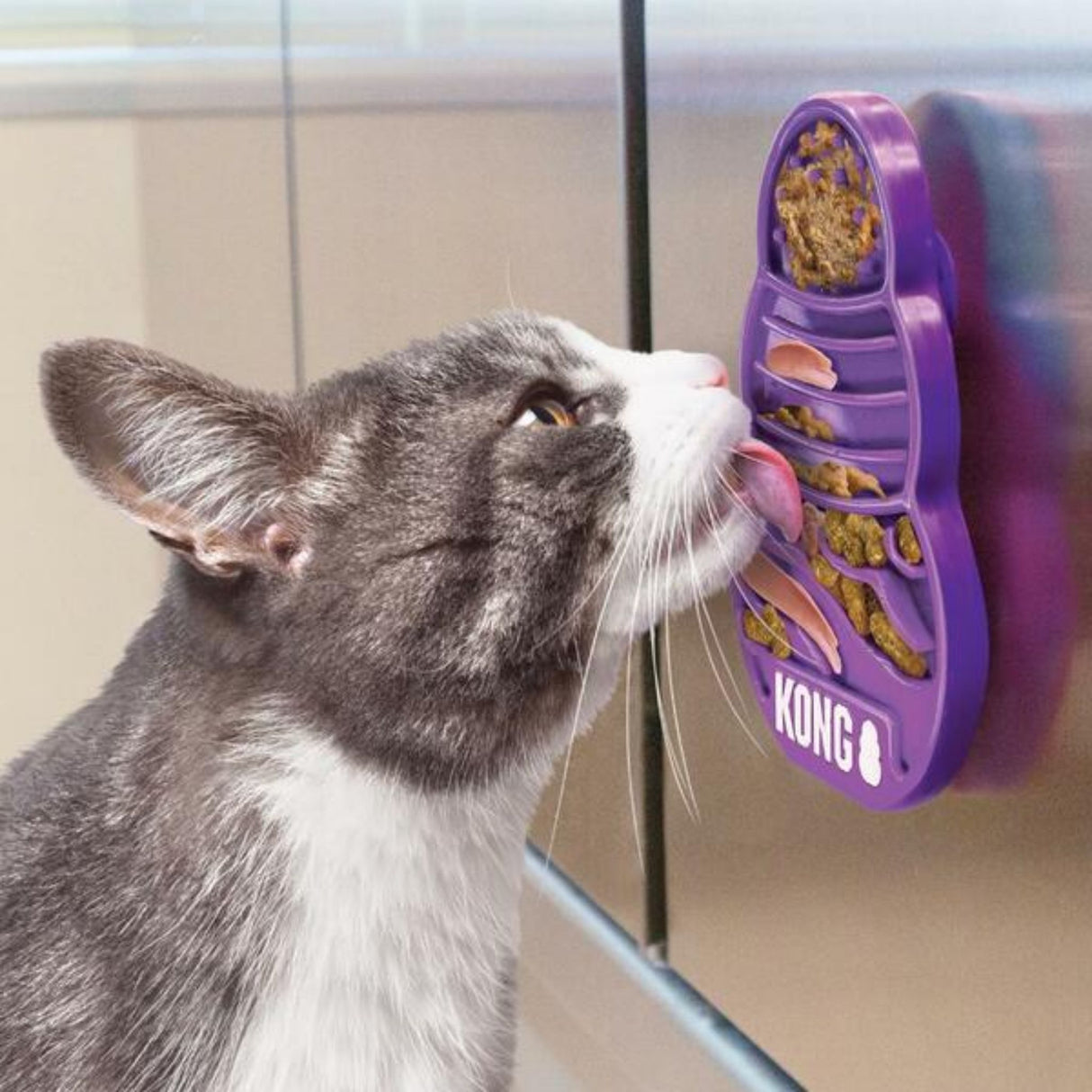 KONG Licks Kitty Lick Mat for Cats | Small
