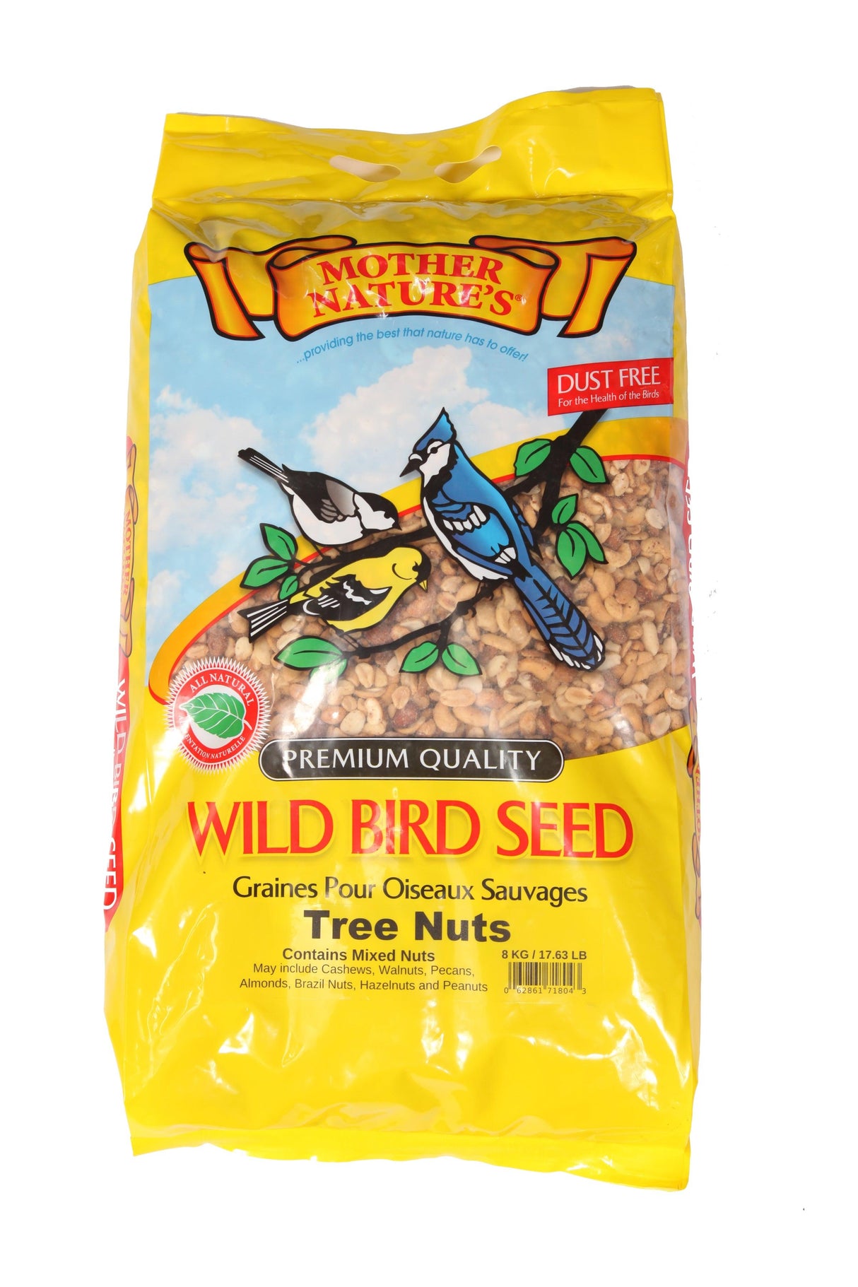 Mother Nature's Tree Nuts Bird Seed Mix - 8kg