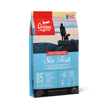 Orijen Six Fish Dog Food – Purity Feed