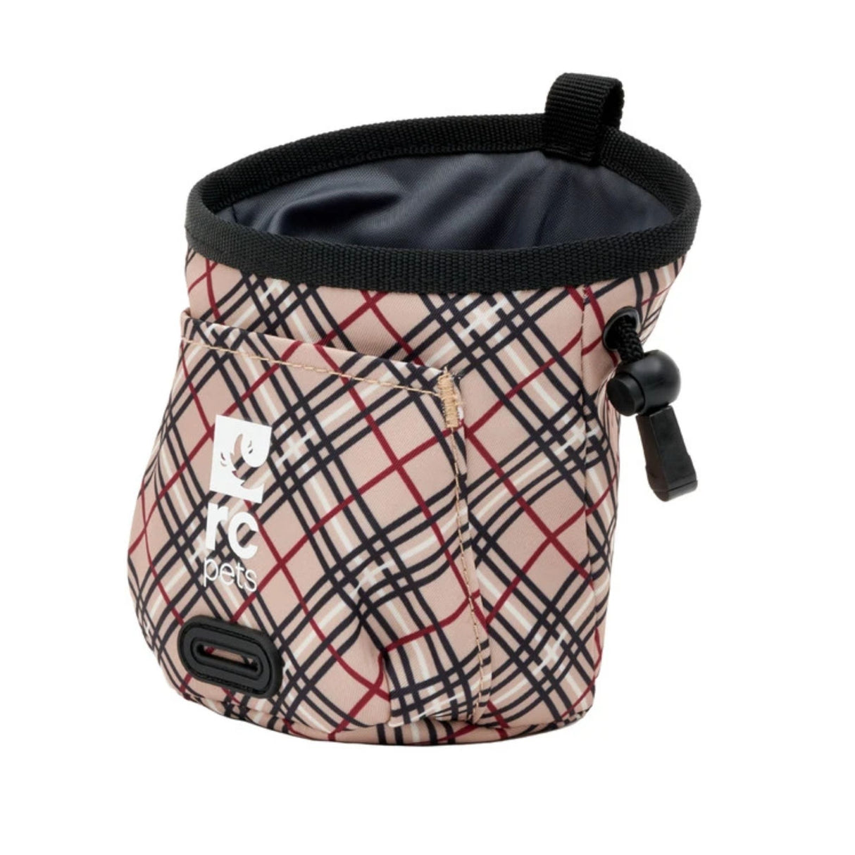 RC Pets Essential Treat Bag for Dogs | Tan Tartan