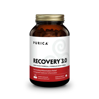 Purica Recovery 3.0 Fast Acting Inflammation Capsules - 120 Count