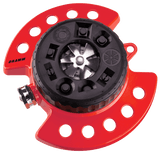 Dramm ColorStorm Turret Sprinkler | 9 Patterns | Heavy-Duty Base | 15020