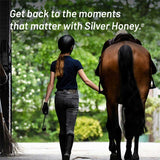 Absorbine Silver Honey Rapid Relief Hygienic | Horse Shampoo | 473 ml