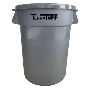 Terratuff Garbage Can With Lid