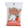 Front view of Apple Bites apple snacks horse treats in a resealable bag on a white background