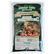 A front view of Cinnabar Valley Farms Premium Organic All Purpose Potting Soil 20L on a white background