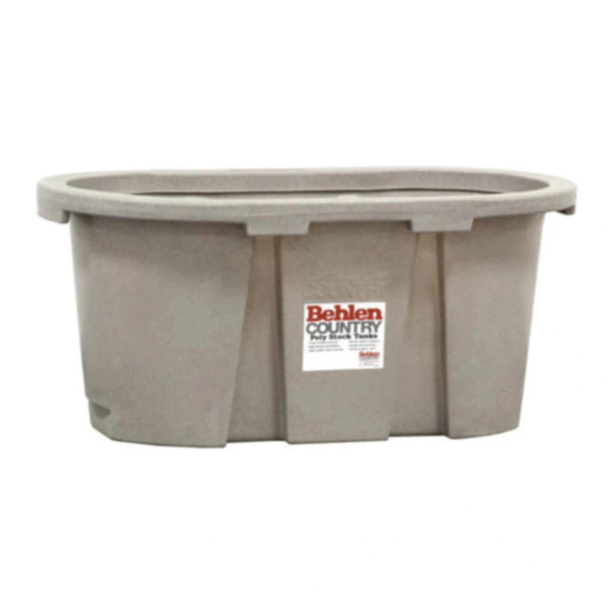 Front view of Behlen Country Stock Tank on a white background