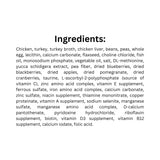List of Ingredients of Boreal Chicken & Turkey Cat Food 369g