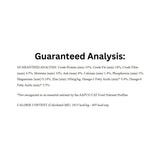 Guaranteed Analysis of Boreal Grain Free Fresh Meat Original Chicken Cat Food