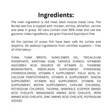 List of Ingredients of Boreal Red Tuna in Gravy Cat Food