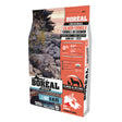 Front view of Boreal Original Grain Free Salmon Dog Food packaging on a clean white background