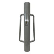 Braber Equipment steel fence post pounder front view on white background