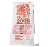 Front view of Canadian Agri-Blend Agri-Melc 22-22-20 Goat Milk Replacer 10kg Milk Substitute on a white background