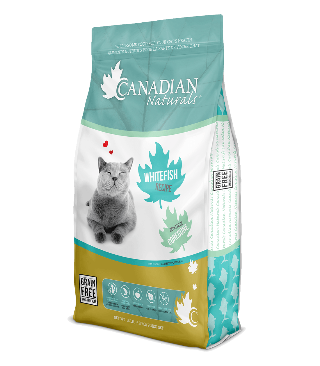 Canadian Naturals - Grain Free Whitefish Cat Recipe