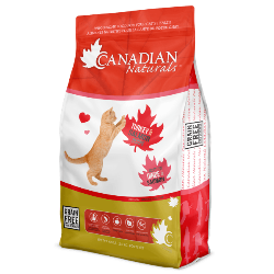 a bag of Canadian Naturals cat food