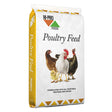 A front view of Hi-Pro Feed Chicken Feeds 22% Turkey, Duck, and Goose Grower Crumbles 20kg on a white background
