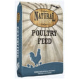 A front view of Natural Harvest Chicken Feeds Step 3: 18% Poultry Grower Crumbles on a white background