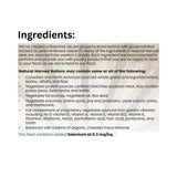 A complete list of ingredients in Natural Harvest Chicken Feeds Step 4: 15% Poultry Developer Crumbles