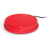 Front view of a Chicken Waterer Deicer by K & H Pet Products on a white background