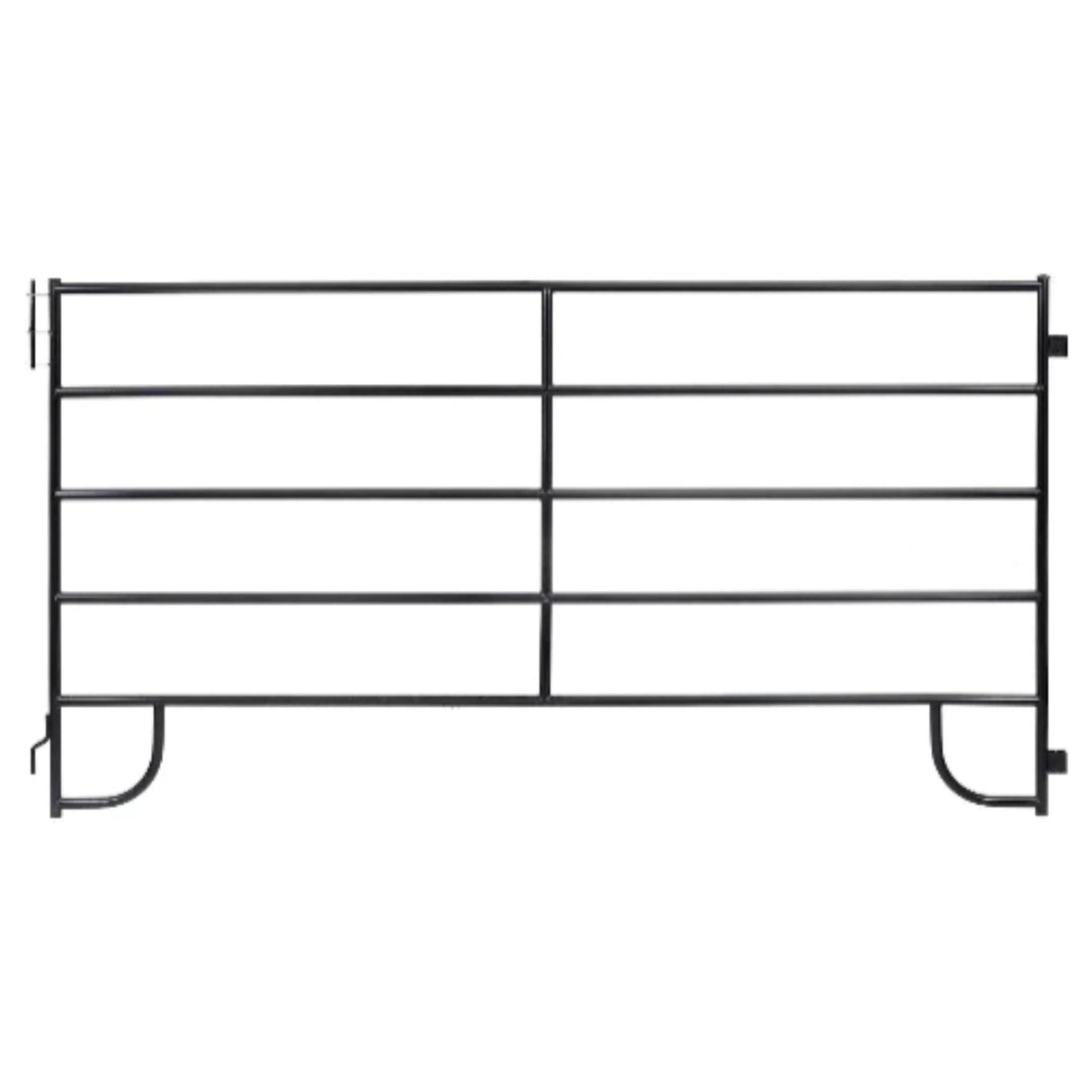 A front view of a Corral Panel Medium Duty Semi-Permanent on a white background