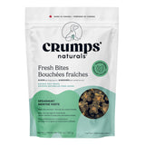 Front view of Crumps' Naturals Fresh Bites Spearmint Dog Treats on white background