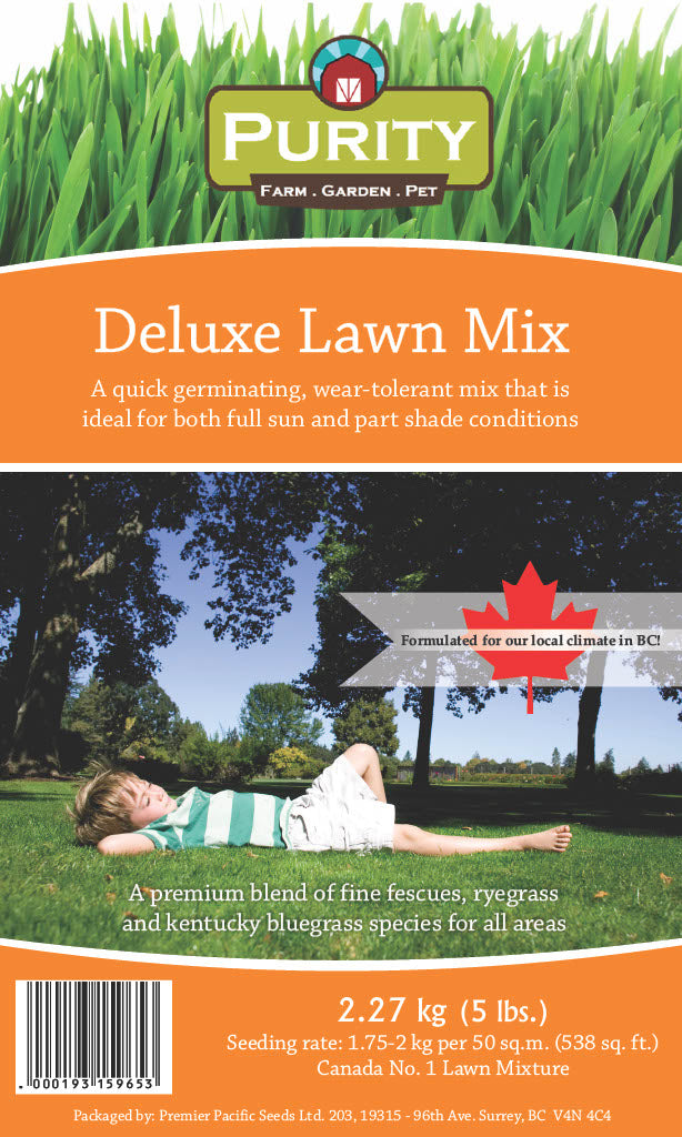 Purity Deluxe Lawn Mix