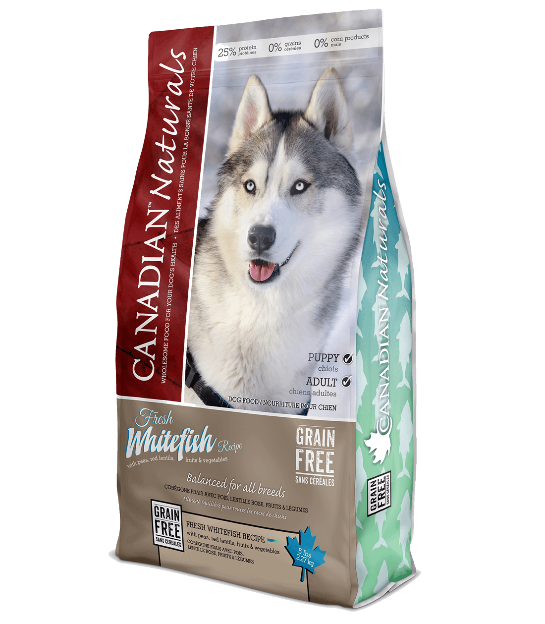 Canadian Naturals - Whitefish Recipe for Dogs