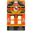 Front view of Doktor Doom Mosquito Control Briquettes 90-Day Larva Killer 4 x 14g on a white background