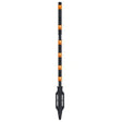 Front view of Gallagher Electric Fence Post Insulated Line Post 55.5 Inches Pack of 10 on a white background
