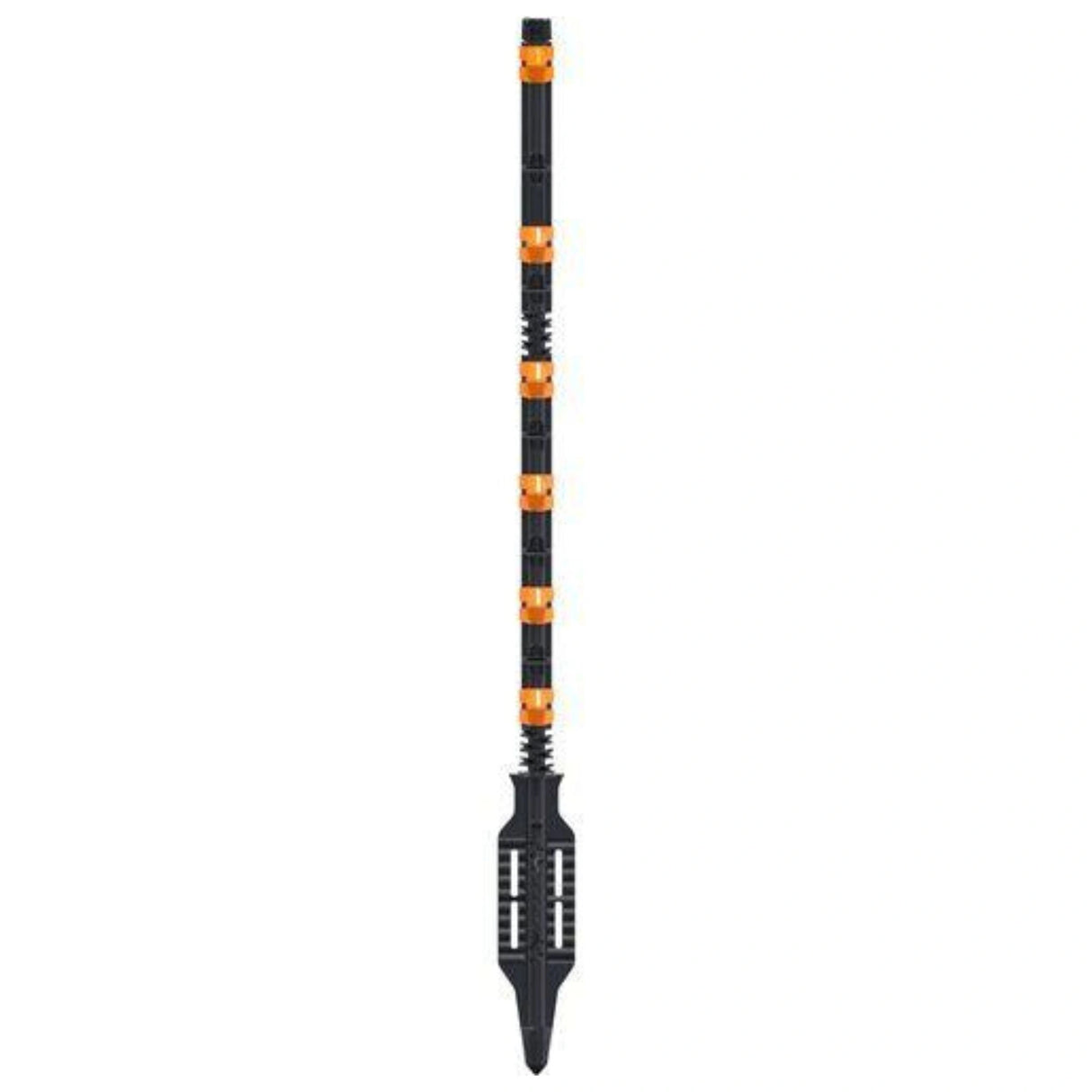 Front view of Gallagher Electric Fence Post Insulated Line Post 55.5 Inches Pack of 10 on a white background